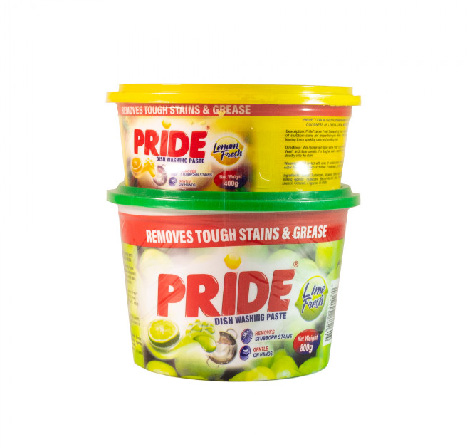 Pride Lime Fresh Dishwashing Paste 800g